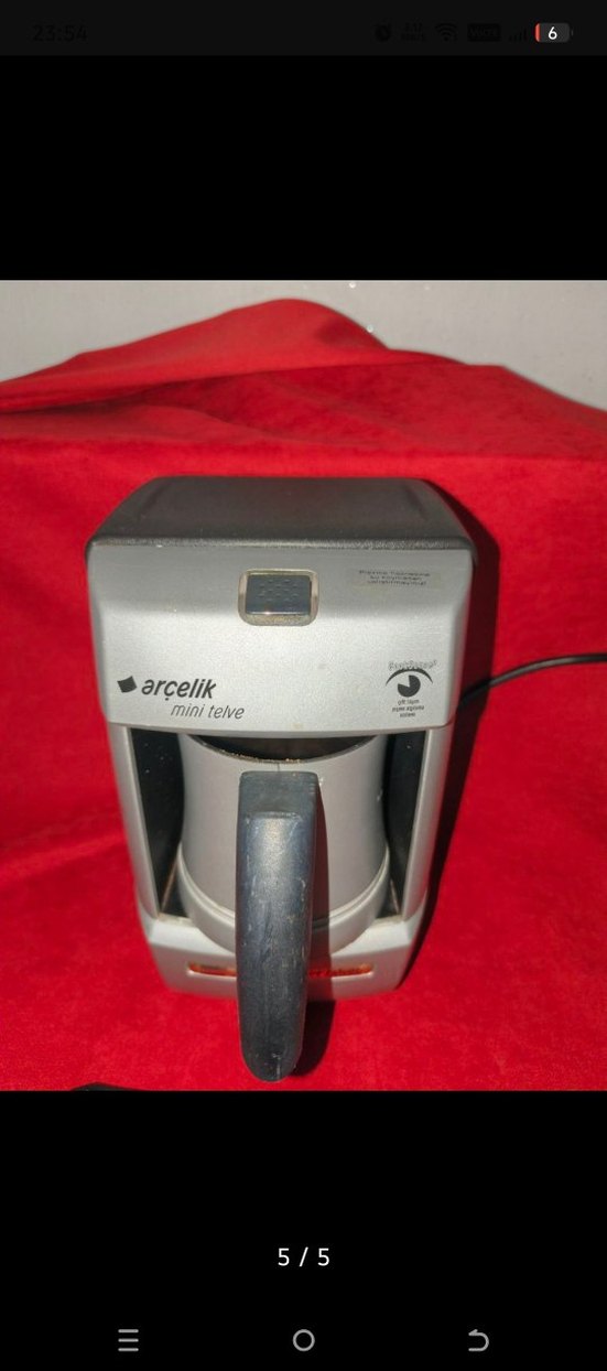 Arçelik Mini Telve Gri Türk Kahvesi Makinesi - Görsel 4