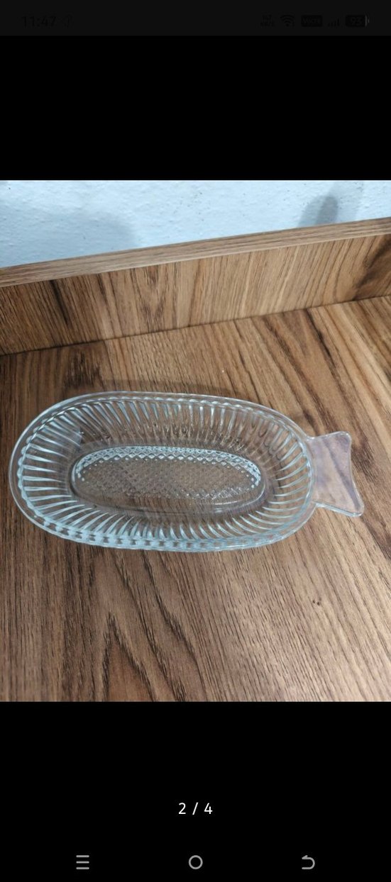 Bej Parlak Cam Kek Kalıbı - Görsel 2