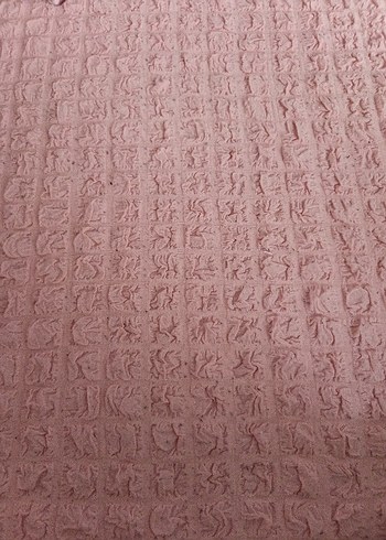 Pembe Bohem Çiçek Desenli Kanepe Örtüsü - Görsel 6