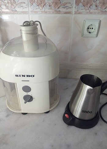 Sinbo Sinbo Elektrikli Cezve ve katı meyve sıkacağı