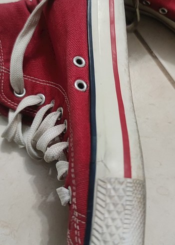 37 Beden Kırmızı Minimalist Kadın Spor Ayakkabı