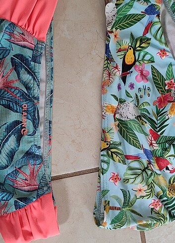 8 Yaş Beden çeşitli Renk Kız çocuk bikini
