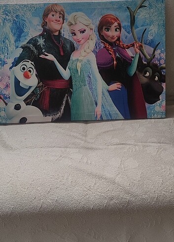 Diğer Karlar kraliçesi Elsa ve Nana tablosu