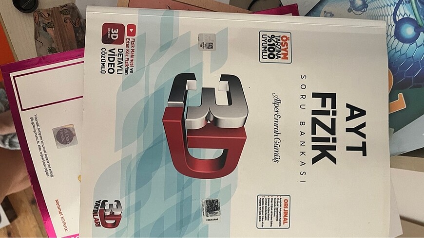 Ayt fizik 3D yayınları