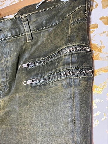 38 Beden #zara #denim #jean #deri