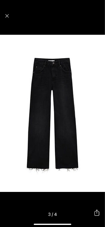 36 Beden Pull&Bear Wide Leg Jean