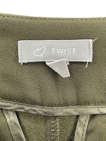 36 Beden yeşil Renk Twist Düz Kesim %70 İndirimli.