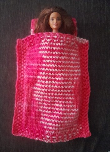 Barbie battaniye ve yastık 