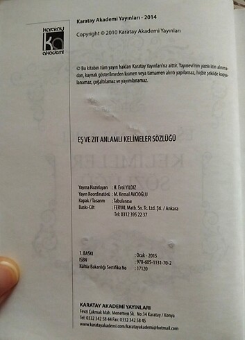 Sözlük (eş ve zıt anlam) - Görsel 3