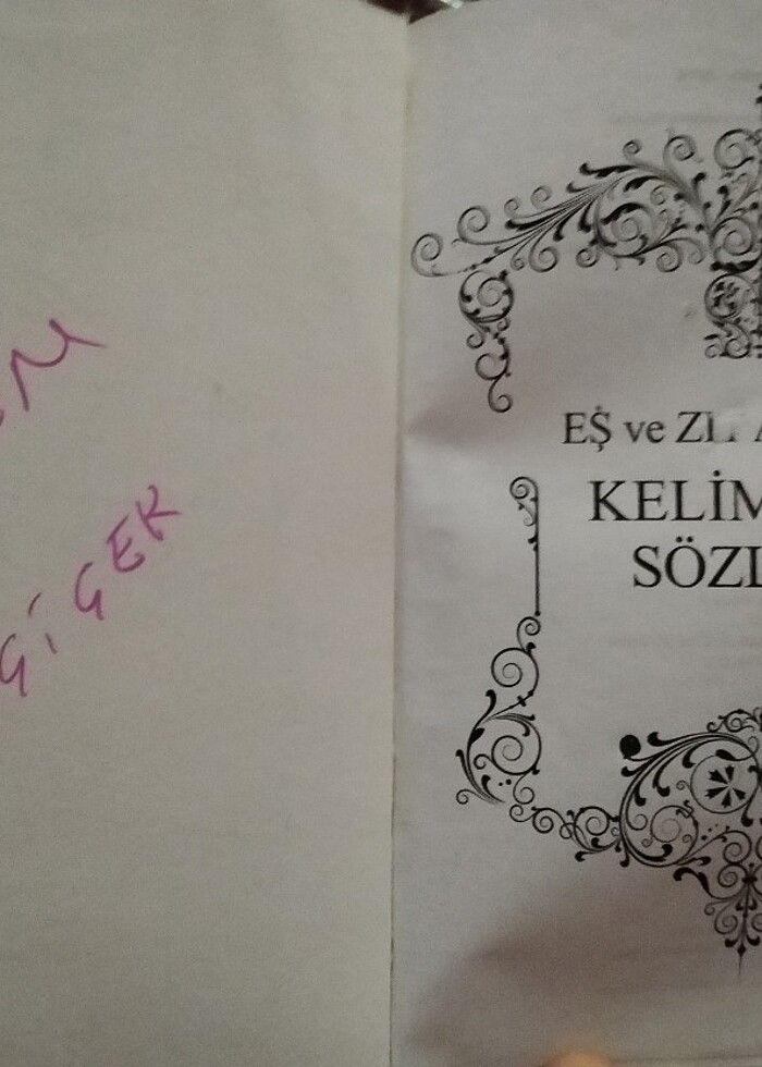 Sözlük (eş ve zıt anlam) - Görsel 4