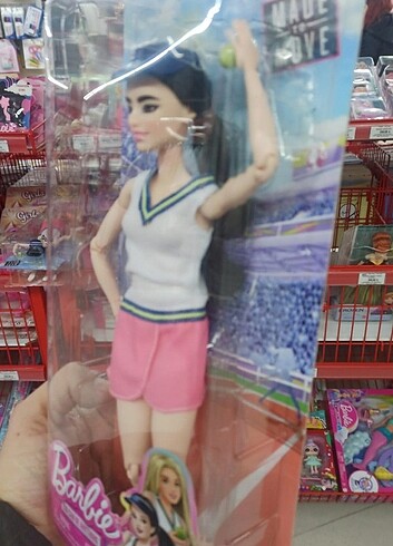 Beden Renk Barbie eklemli sporcu barbie