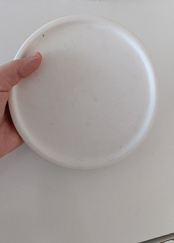 Beyaz Düz Tabak - Görsel 2