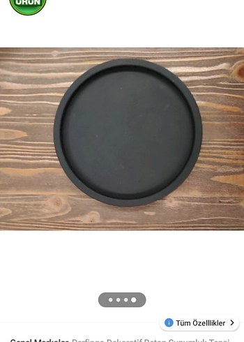 Beyaz Düz Tabak - Görsel 6