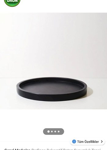 Beyaz Düz Tabak - Görsel 5