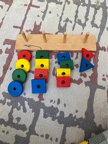 Montessori ahşap oyuncak
