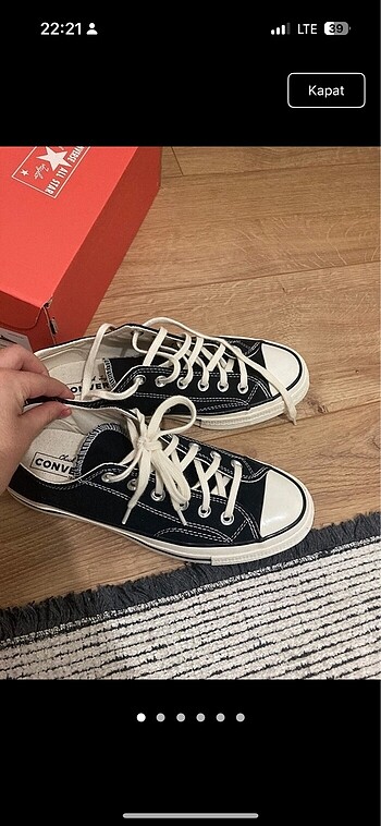 Converse siyah