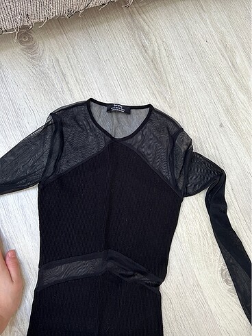 xs Beden Transparan elbise