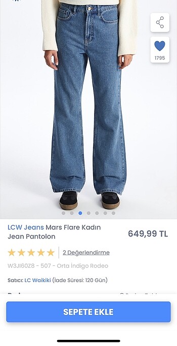 LC Waikiki Jean yeni