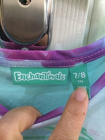 8 Yaş Beden çeşitli Renk Enchantimals 7-8 yaş penye