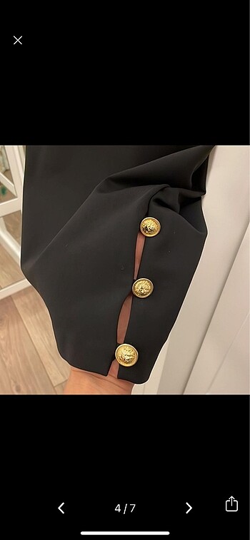 38 Beden siyah Renk VERSACE ELBİSE