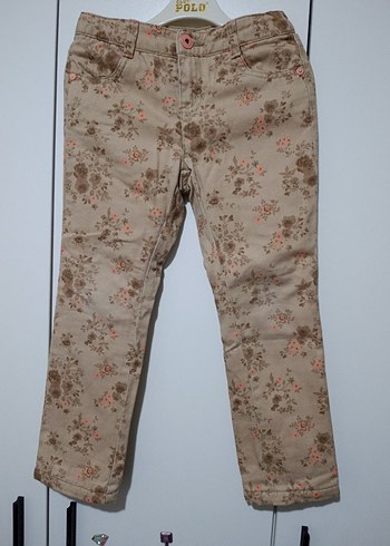 Kız çocuk içi polarlı pantolonla - Görsel 2