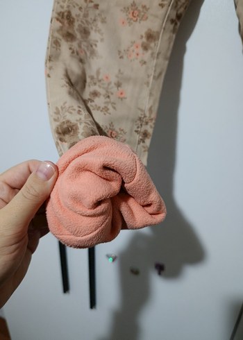 Kız çocuk içi polarlı pantolonla - Görsel 8