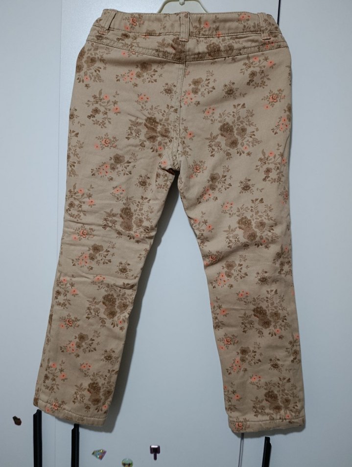 Kız çocuk içi polarlı pantolonla - Görsel 3