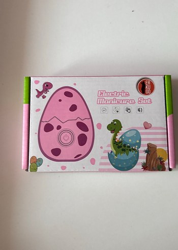 Renkli Elektrikli Bebek Manikür Seti