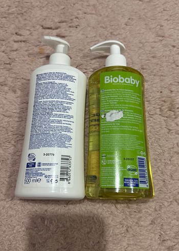 Bioderma Biobaby Saç ve Vücut Şampuanı ve Besleyici Krem Seti