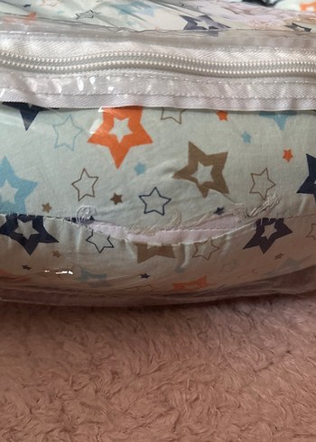 Renkli Desenli Emzirme ve Hamilelik Yastığı - Görsel 2