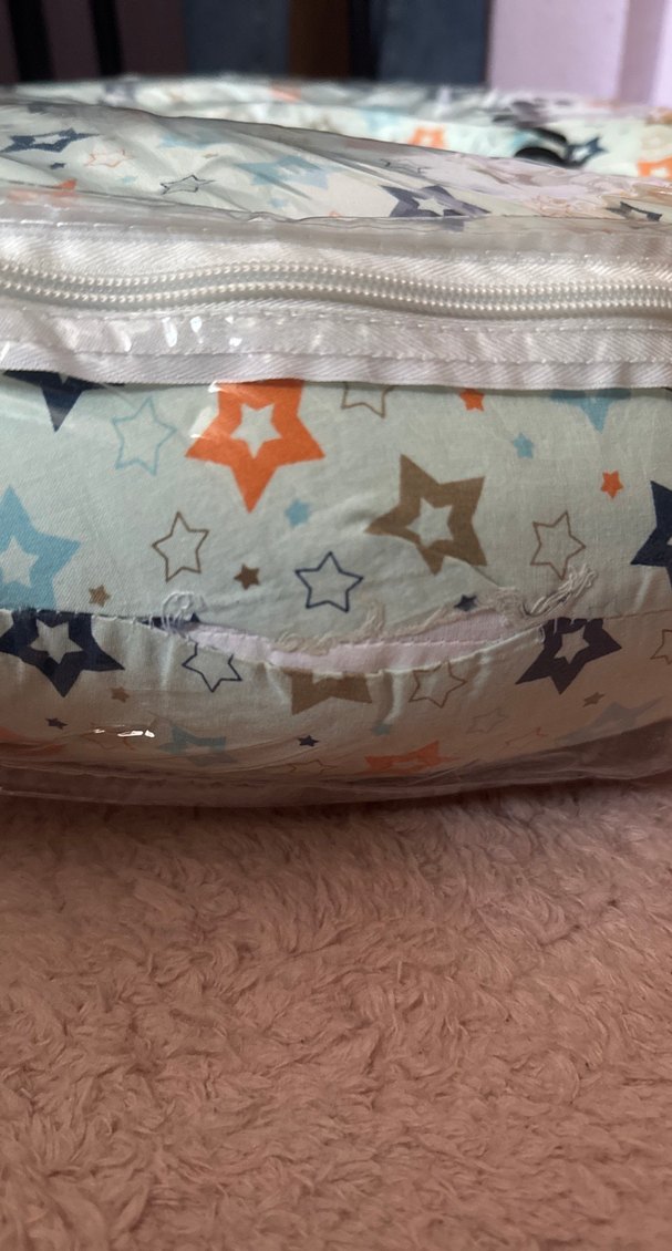 Renkli Desenli Emzirme ve Hamilelik Yastığı - Görsel 2