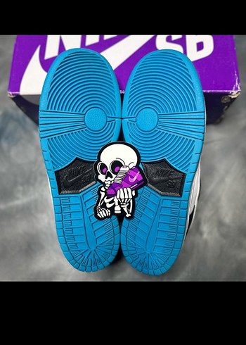 diğer Beden beyaz Renk NIKE SB DUNK LOW LASER BLUE