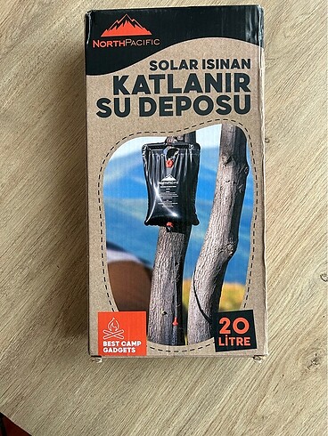 Solar Katlanır su deposu