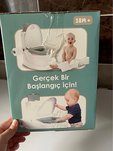  Beden Renk Çocuk eğitici klozet görünümlü lazımlık