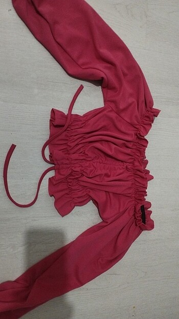 Pembe bluz