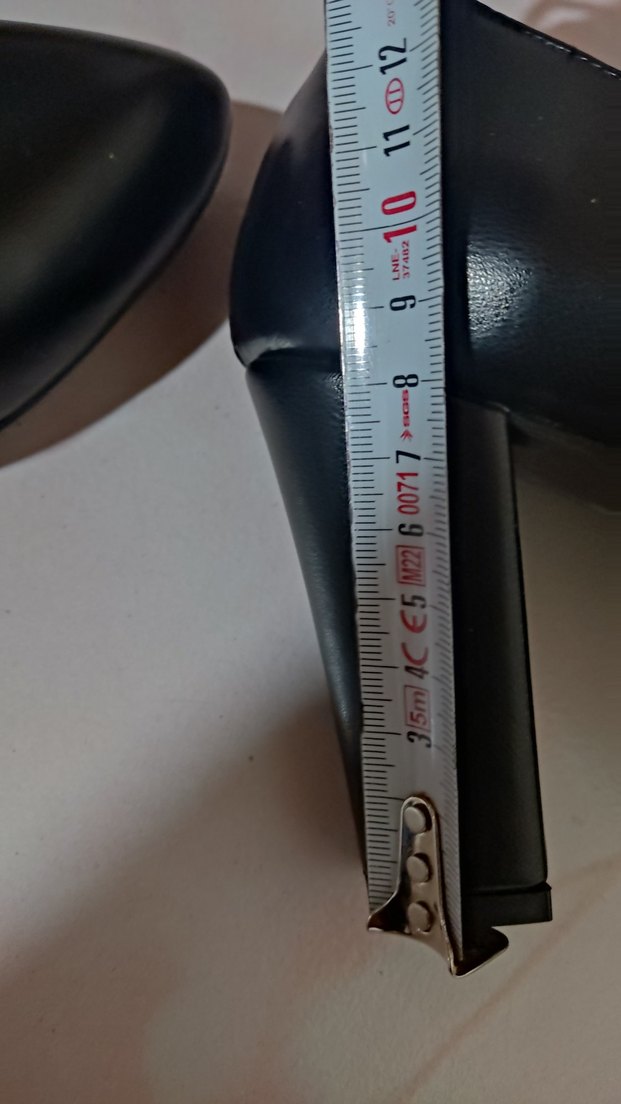 Kadın Siyah Tokalı Kalın Topuklu Stiletto - Görsel 3