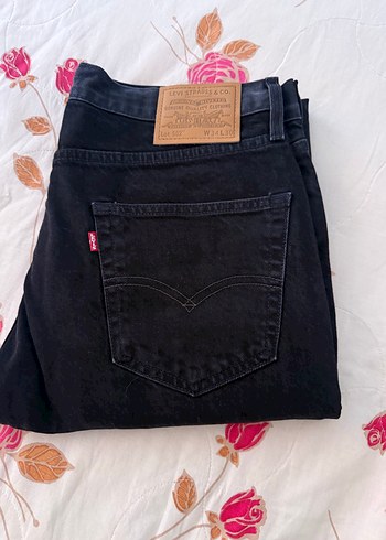 Levis 502 Siyah Denim Jean