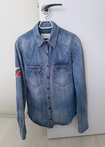 Levis Levi S Mavi Denim Gomlek