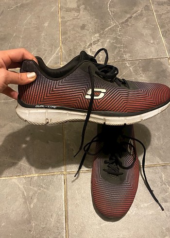 Kırmızı Siyah Erkek Spor Ayakkabı - Görsel 4