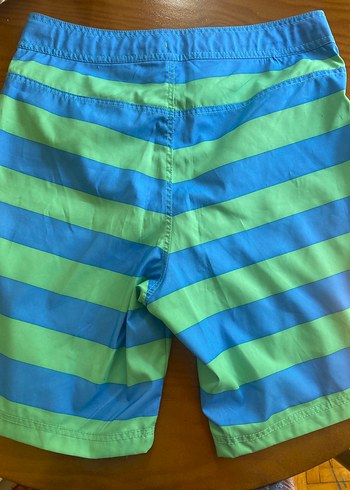 Renkli Çizgili Erkek Midi Mayo - Görsel 2