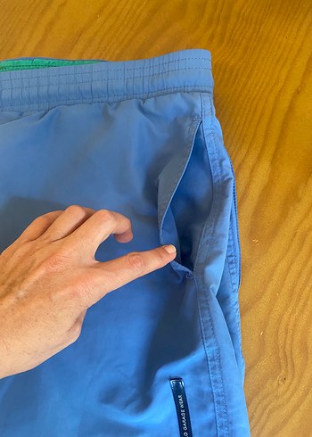 Mavi Erkek Yüzme Şortu - Görsel 4