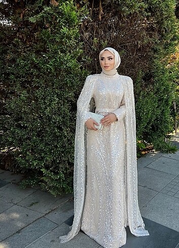 Diğer TESETTÜR ABİYE NİŞAN ELBİSESİ 