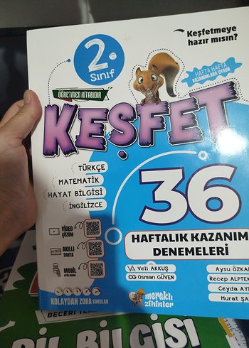 2. Sınıf Keşfet 36 Haftalık Kazanım Denemeleri