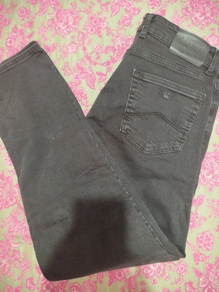 armani jeans erkek antrasit pantolon - Görsel 2