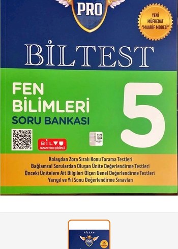 Biltest test kitapları ana dersler - Görsel 9