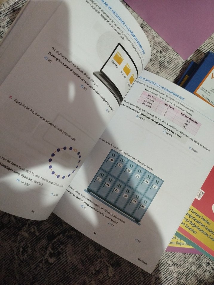 Biltest test kitapları ana dersler - Görsel 5