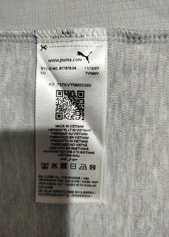 puma gri Eşofman Takımı Kapüşonlu ve Pantolon - Görsel 4