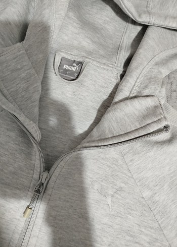 puma gri Eşofman Takımı Kapüşonlu ve Pantolon - Görsel 3