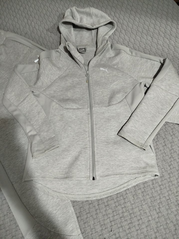 puma gri Eşofman Takımı Kapüşonlu ve Pantolon - Görsel 2