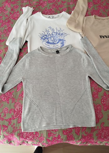 Uzun Kollu croplar 4 tane - Görsel 7